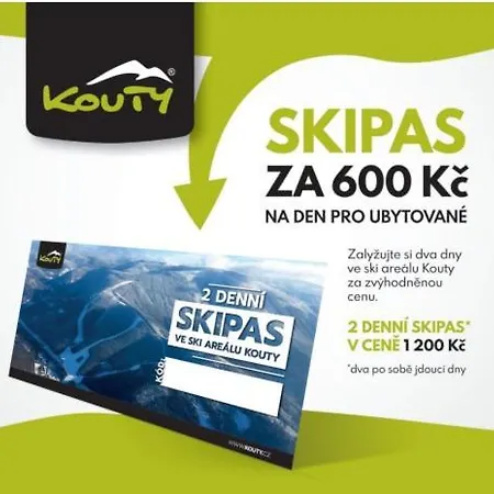シャレー Rezidence Kouty Loučná nad Desnou