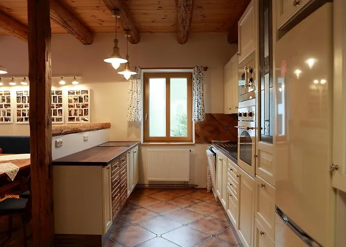 Dağ evi Rezidence Kouty Loučná nad Desnou