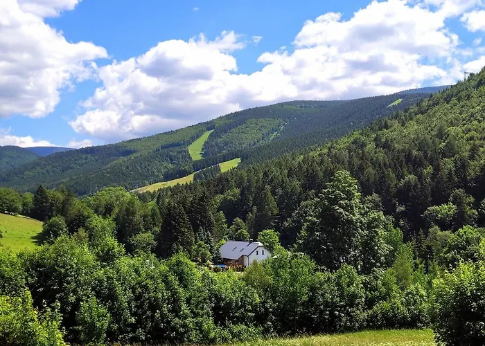 Rezidence Kouty Dağ evi Loučná nad Desnou